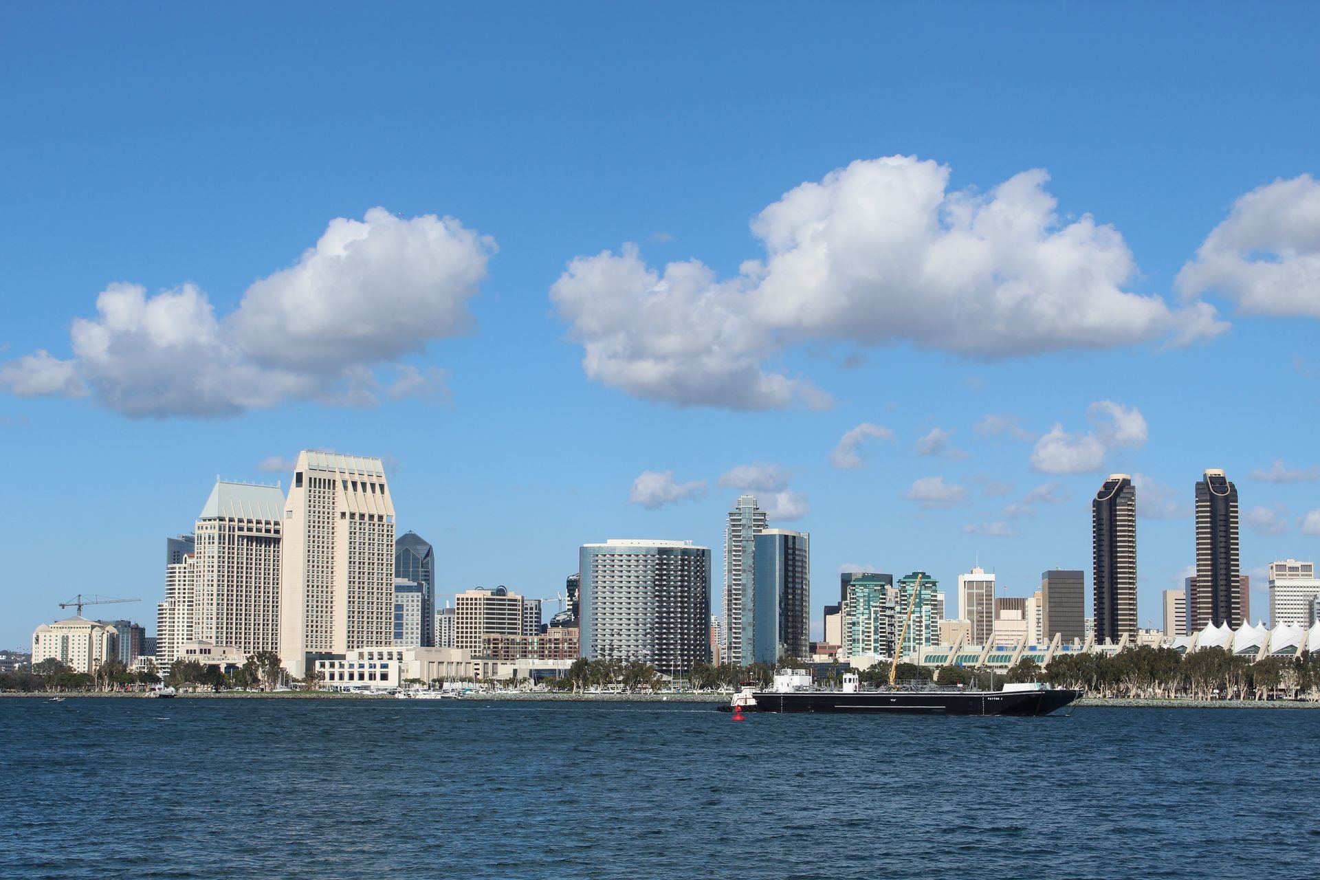 Modern downtown San Diego commercial building